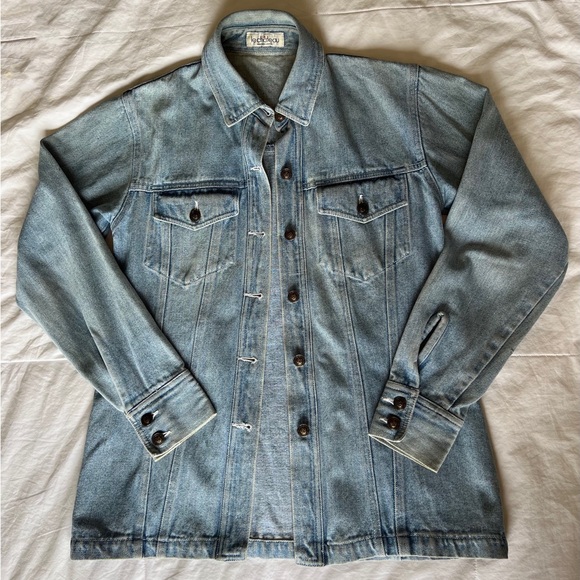 Vintage Le Chateau Jean Jacket - Picture 1 of 4
